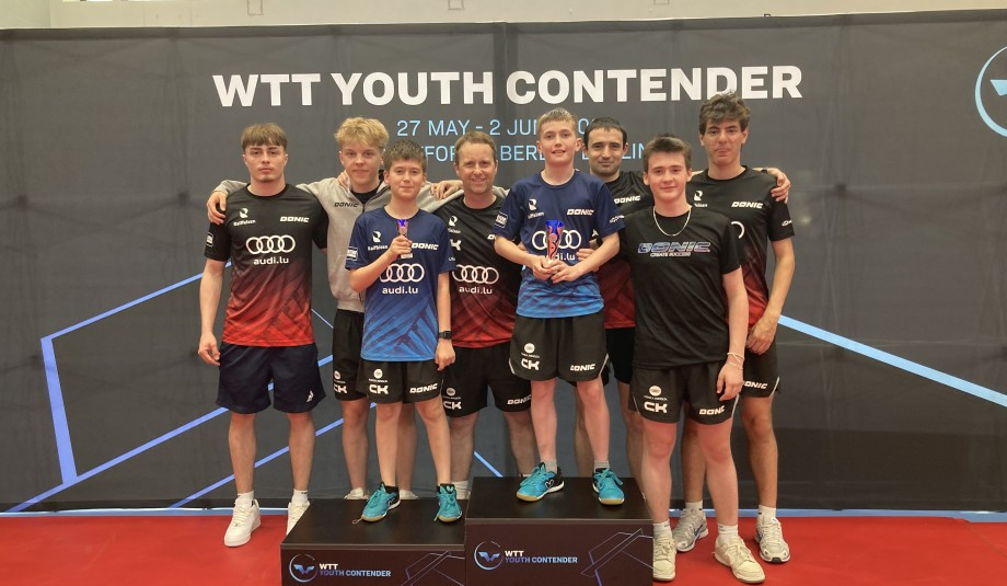 Sieg von Philip Theisen beim WTT Youth Contender in Berlin