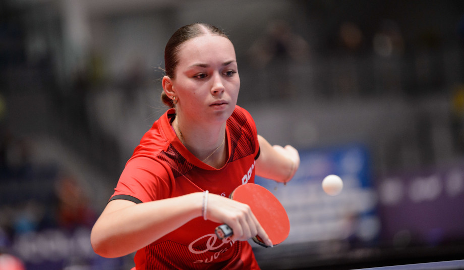 Aaron Sahr und Enisa Sadikovic beim WTT Youth Star Contender Tunis